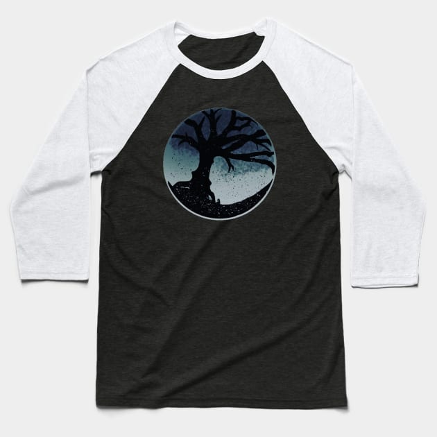 Tree in bitter isolation Baseball T-Shirt by HereComesHappy